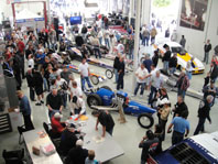 Open house at Don Prudhomme's Race Shop