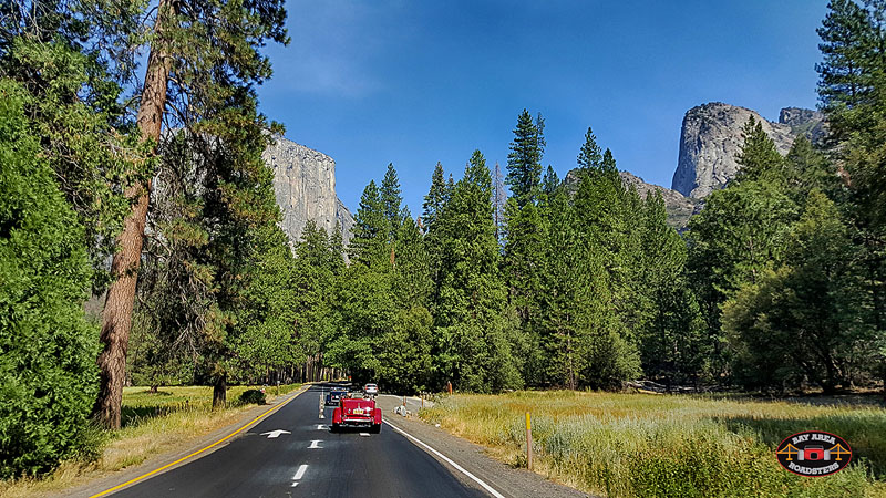 Tour inside of Yosemite